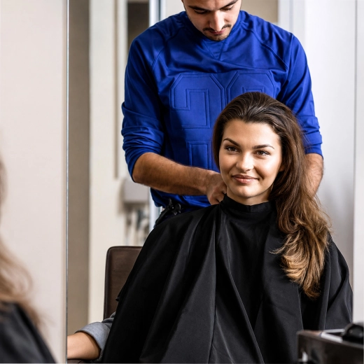 Einfache Anwendung im Friseursalon und Barbershop