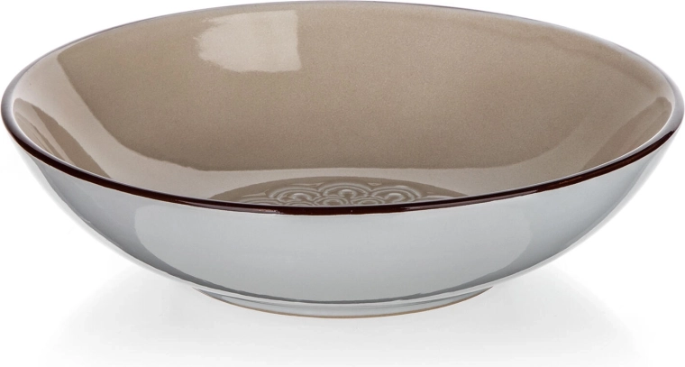 Durable ceramic with glossy glaze