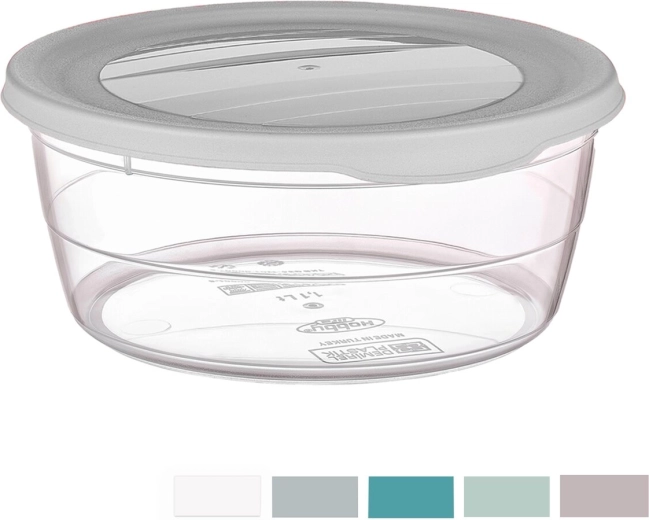 UH Trend ronde voorraadbus 1,75 l (mix kleuren)