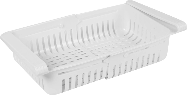 White Refrigerator Organizer Basket