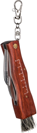 Karabiner en kurkentrekker voor onderweg