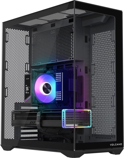 Design vitrine en verre trempé