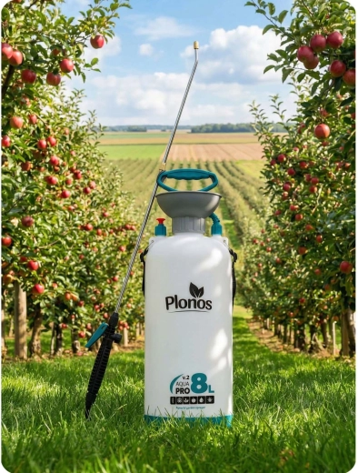 Stainless steel lance and brass nozzle for precise spraying