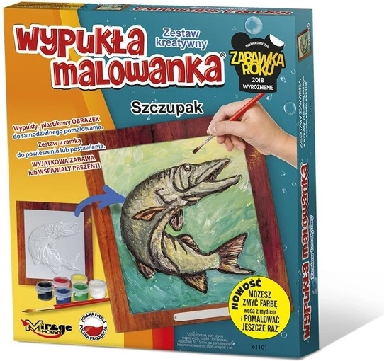 Embossed Painting – Pike