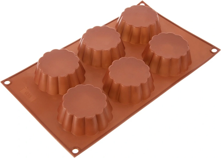 6 formes fleuries pour des portions uniformes