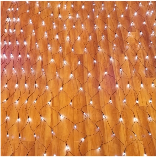 Lueur lumineuse homogène sur une grande surface