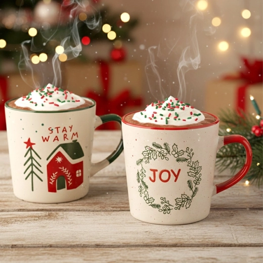 Robustes Steinzeug, das die Wärme hält