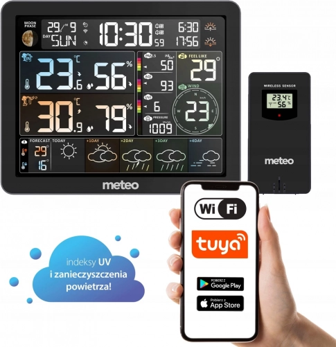 WiFi Wetterstation mit Messung der Luftverschmutzung