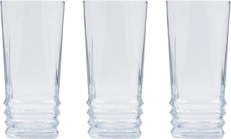 Elegan Glass 335 ml Tall 3 pcs