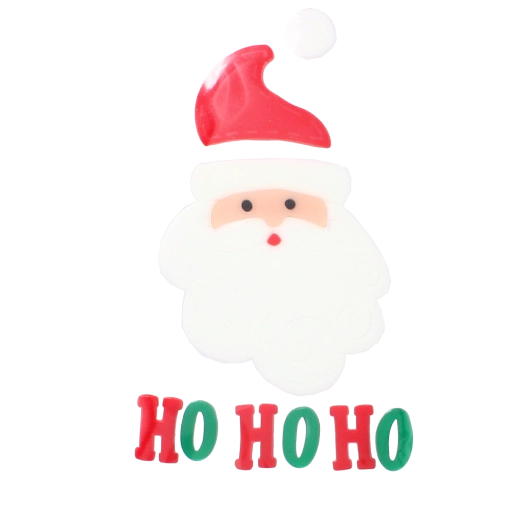 Ikonisches HO HO HO mit Santa