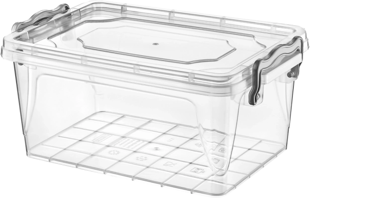 Boîte de rangement rectangulaire 8 l avec couvercle MULTI BOX