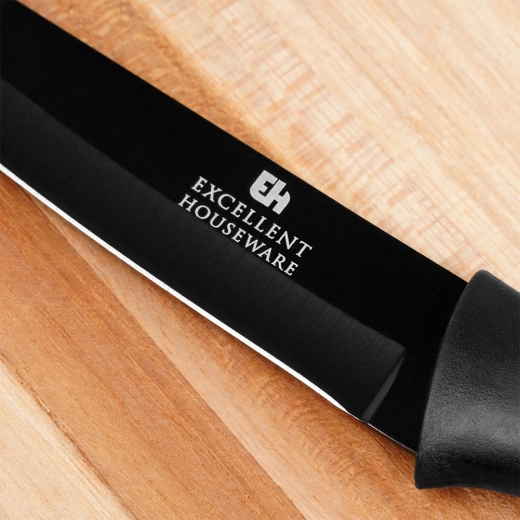 Sharp stainless steel blade with black finish