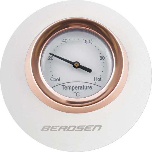 Thermomètre analogique intégré pour un versement précis