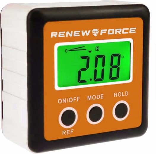 Mesure précise 3-en-1 avec résolution de 0,01°