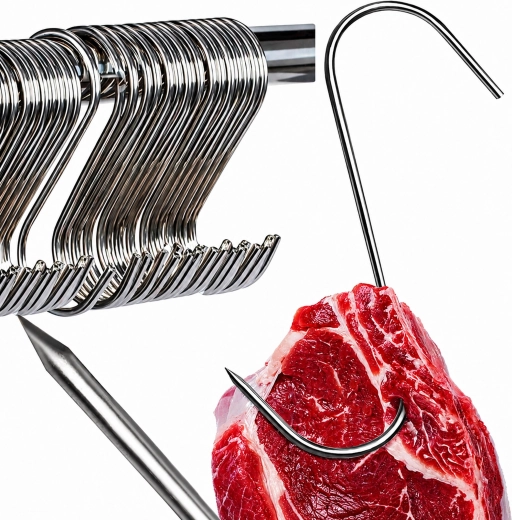 Ideal for smoking and hanging meat