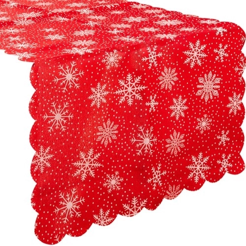 Feestelijke uitstraling met sneeuwvlokmotief