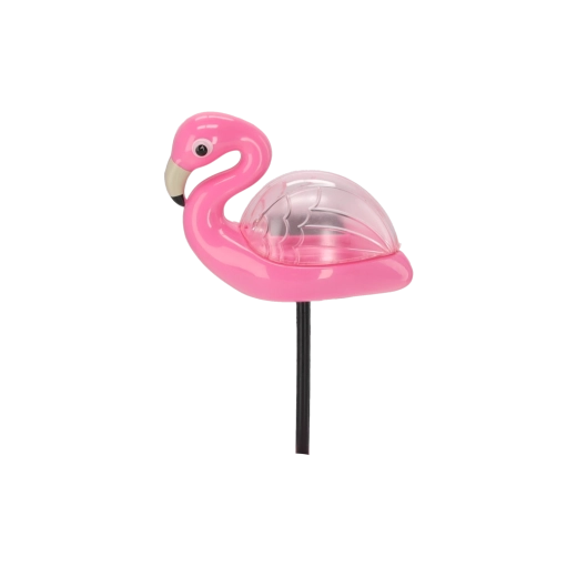 Playful pink flamingo design
