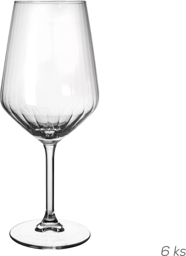 Carre Optics Weingläser 0,53 l (6 Stk.)