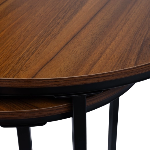 Walnut décor tabletop