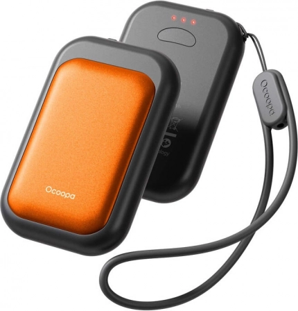 Ocoopa Hand Warmer Young 2x2500 mAh, USB-C, Black-Orange