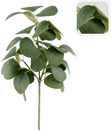 Künstlicher Eukalyptuszweig 33 cm