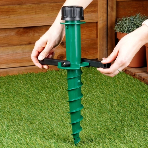 Eenvoudig indraaien met zijhandgrepen