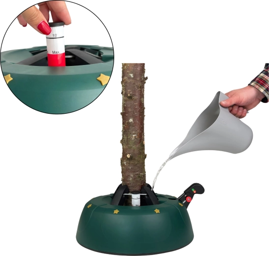 Verse boom dankzij 2 l reservoir met indicator