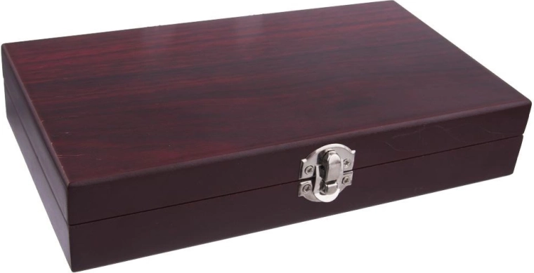 Elegant wooden case for safe storage