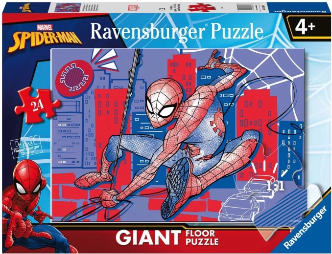 Puzzle géant 24 pièces Spiderman