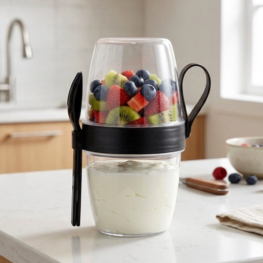 Portable and clear BPA-free cup