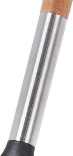 Comfortabele greep van acaciahout en roestvrij staal