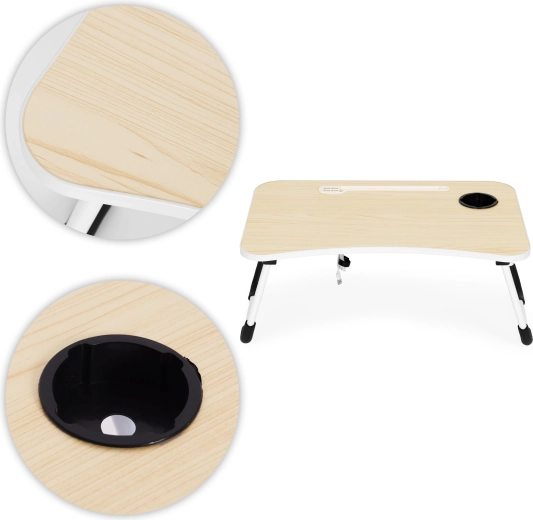 Espace pour le téléphone et la boisson à portée de main