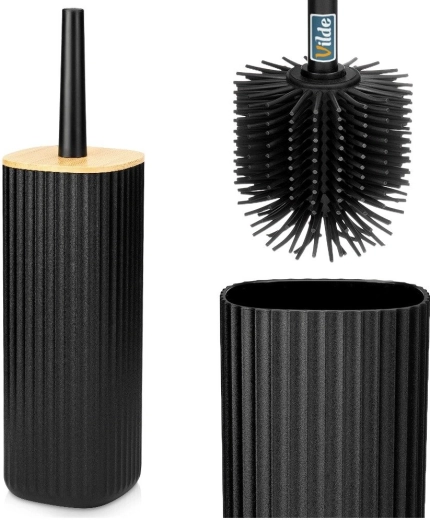 Poils en silicone pour un nettoyage facile
