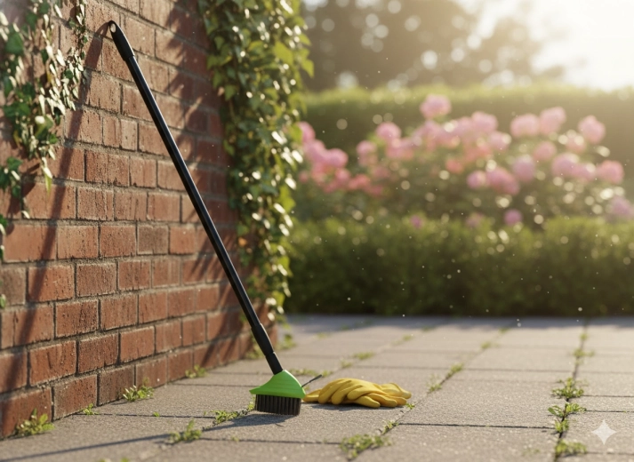 Long manche télescopique pour un travail confortable
