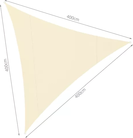 Grande dimension 4 × 4 × 4 m pour une large couverture