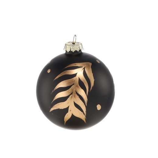 Élégance mate avec décor doré