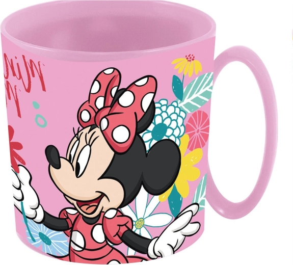 Kinderbeker 350 ml Minnie plastic roze