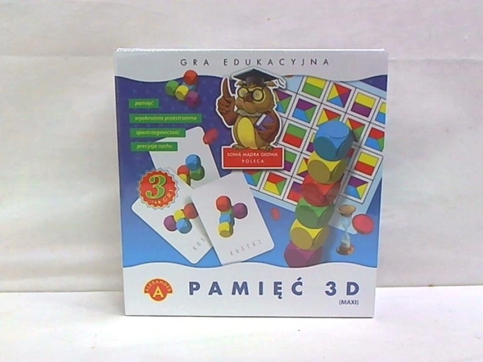 3D Memory maxi – set of spatial games