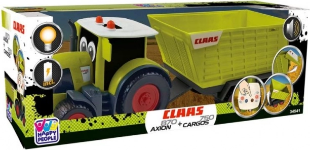 Claas Tractor with Trailer