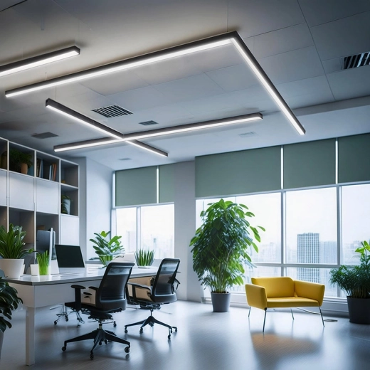 Lumière blanche neutre pour le travail et l