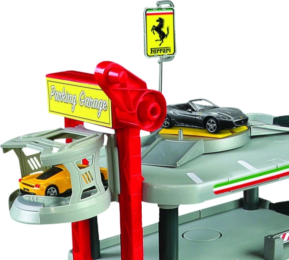 Drie verdiepingen actie en parkeren