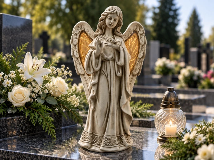 Dignified decoration for a memorial site