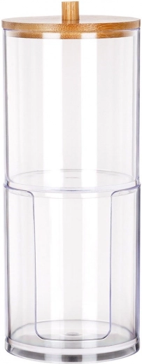 Bambusdeckel schützt vor Staub