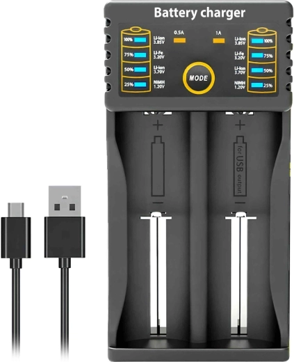 Two independent charging channels