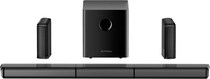 Immersive 7.1 surround with SurroundX™ technology