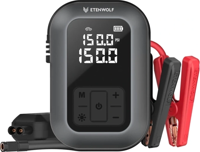 Compresseur automobile Etenwolf X5 Pro avec batterie de 6000 mAh