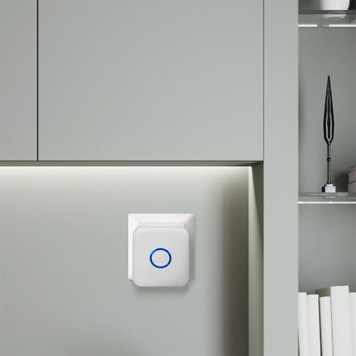 Bouton robuste avec cache porte-nom (IP56)