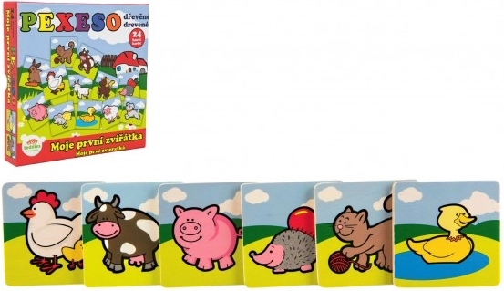 Holz-Memospiel – Meine ersten Tierchen TEDDIES