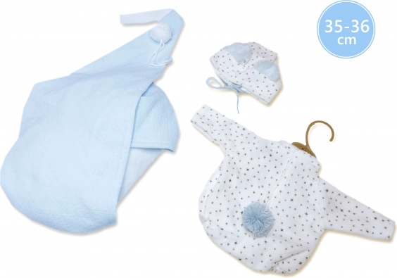 Outfit with Hanging Hammock for NEW BORN Doll 35–36 cm