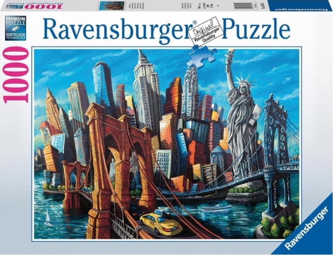 Ravensburger puzzle Welcome to New York 1000 pieces